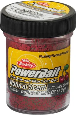 Zdjęcie produktu dla Berkley Power Bait Troutbait 50g Chunky Cherry
