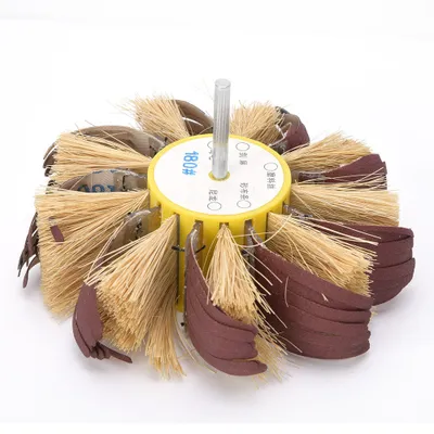 Obrázok produktu pre Sisal, sisalové leštiace koleso, sisalové šmirgľové leštenie, leštiace kefové koleso, sisalová šmirgľová tkanina