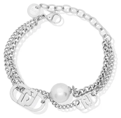 Productafbeelding van Armbanden. Kettingarmband Liujo, zilver. Collectie - dames