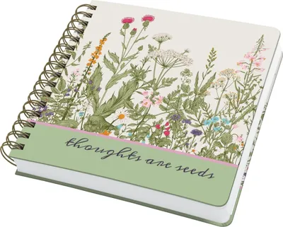 Produktbild von Spiral-Notizbuch Jolie Dot-Lineatur Format Wild Herbs 240 Seiten 120g Packung mit 2 Stück