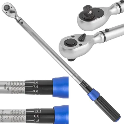 Obrázek produktu pro Oboustranný momentový klíč s aretací 330 Nm