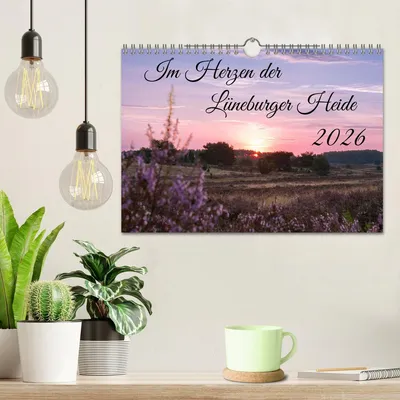 Produktbild von Im Herzen der Lüneburger Heide (Wandkalender 2026 DIN A4 quer), CALVENDO Monatskalender