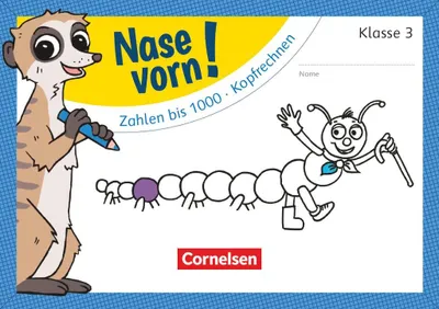 Obrázek produktu pro Nase vorn! - Mathematik 3. Schuljahr - Zahlen bis 1000/Kopfrechnen