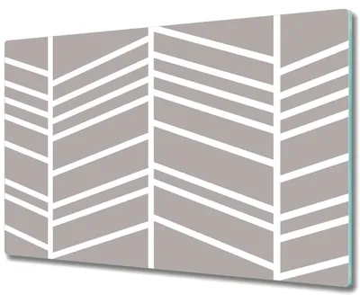 Produktbild von Glas Schneidebrett Herdabdeckplatten Schneideplatten - 80x52 cm - Bunte Papageien