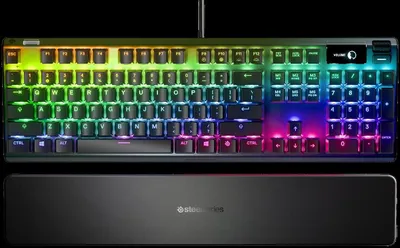 Produktbild von Steelseries APEX PRO Tastatur USB QWERTY UK Englisch Schwarz (64626)