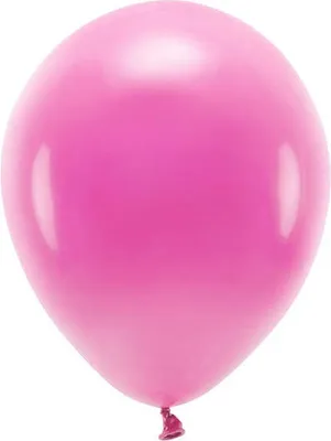 Produktbild von Öko-Luftballons 30cm Pastell, Fuchsia (1 Packung / 100 Stück)