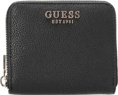 Produktbild von Damen Geldbörse Schwarz: Elegant mit vielen Fächern und Reißverschluss