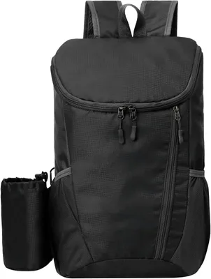 Obrázok produktu pre Batoh 15 l, čierna, 28x20x42 cm, vodotesný, priedušný, na cestovanie