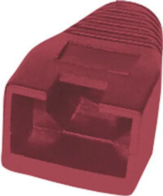 Produktbild von Netzwerkstecker cat.5 u. 6 Einführhilfe+Tülle rot
