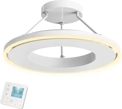 Produktbild von Infrarotheizpaneel - Weiß - 1000 Watt, 60 cm Durchmesser