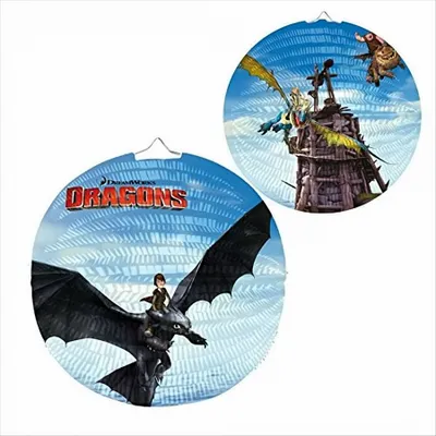 Image de Lanterne ronde - Dragons