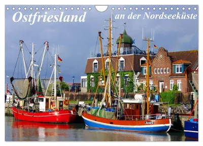 Produktbild von Ostfriesland an der Nordseeküste (Wandkalender 2027 DIN A4 quer), CALVENDO Monatskalender