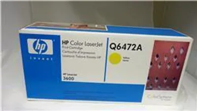 Produktbild von Original HP Q6472A 502A Toner yellowColor LaserJet 3600