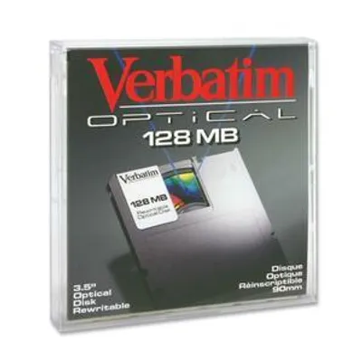 Produktbild von Verbatim 3.5" 128Mb ReWritable MO, 88.9 mm (3.5 ")