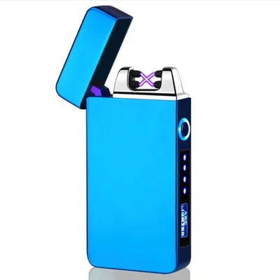 Produktbild von THAR Plasma-Feuerzeug – USB wiederaufladbar – Blau