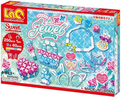 Immagine prodotto di Mattoncini didattici LaQ Sweet Collection Jewel