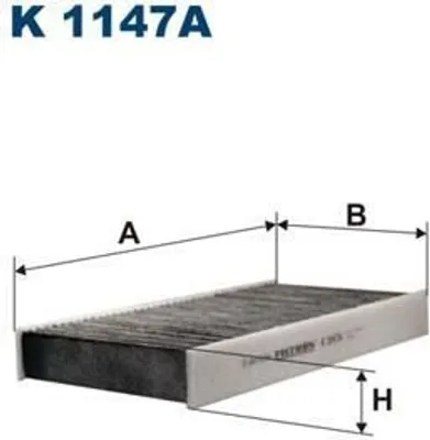 Image de Filtre d'habitacle FILTRON K 1147A