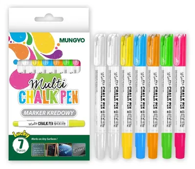Immagine prodotto di Pennarelli a gesso Mungyo 7 colori