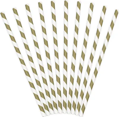 Produktbild von PartyDeco SPP1-019, Weiß, Gelb, Papier, 195 mm, 10 Stück(e), 72 mm, 270 mm