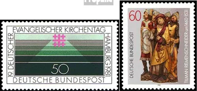 Produktbild von Briefmarken BRD (BR.Deutschland) 1981 Mi 1096-1097,1098,1099 (kompl.Ausg.) gestempelt Europa