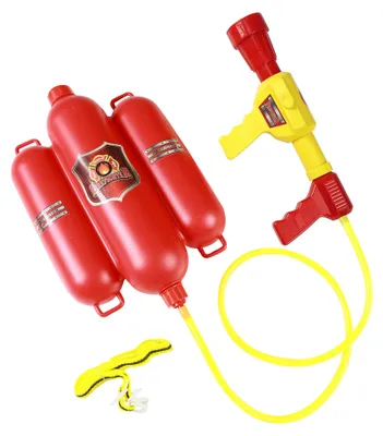 Produktbild von Feuerlöschpistolen-Set Spielzeug für Kinder mit Wasserfunktion zum Nachspielen von Rettungseinsätzen