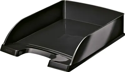 Produktbild von LEITZ Briefablage Plus WOW A4 Polystyrol schwarz-metallic