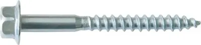 Image de Kellner & Kunz Paquet Vis pour châssis (25 pièces) à tête hexagonale 8x80 mm DIN571 KL zinguée, 1 pièce.