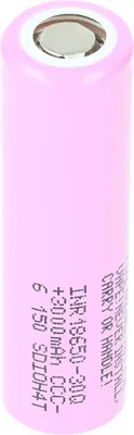 Obrázok produktu pre Avizar, 3,7 V Li-ion batéria 3000 mAh 18650 s USB-C nabíjateľná,
