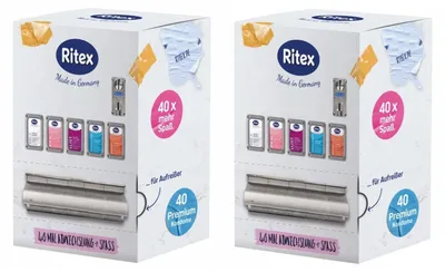 Produktbild von 80x Ritex Sortenmix Kondome in Automatenpackung - verschiedene Größen