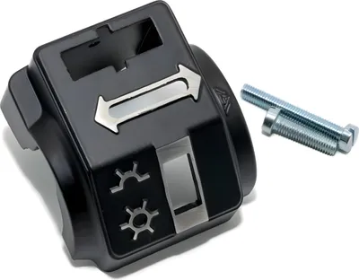 Immagine prodotto di MZ Simson semicustodia posteriore - combinazione di interruttori con viti di serraggio - S51, S70, S53, S83, SR50, SR80, TS, ETZ