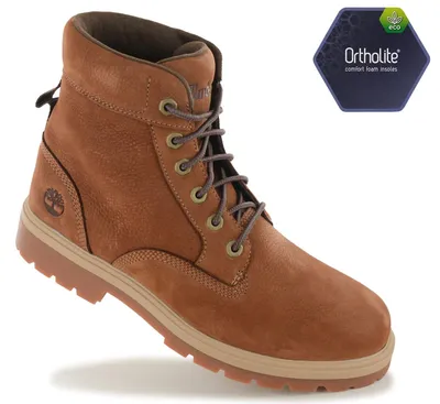 Produktbild von Timberland Auburn Falls 6-Inch Boot Waterproof - Herren Premium Stiefel Leder Braun TB0A2R54-EM7 , EU 49 US 14