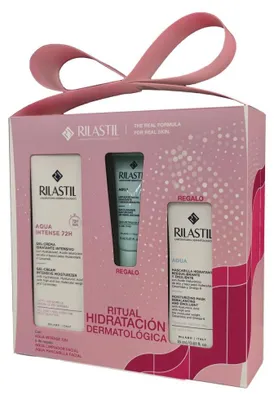 Image de Coffret rituel hydratant intensif Rilastil Aqua, 3 pièces