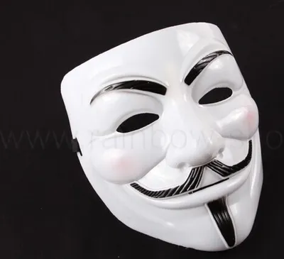 Produktbild von Maske Anonymous Vendetta Guy Fawkes Fasching Occupy