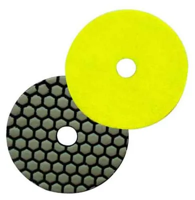 Image de Pad de Polissage Diamanté à Sec Auto-Agrippant D.100 mm x Gr. 50 - Granit, Marbre, Pierre Naturelle - Diamwood