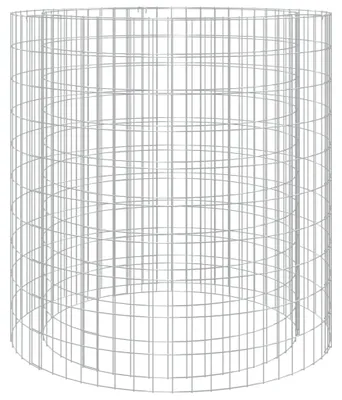 Produktbild von vidaXL Gabionen-Feuerstelle Ø 100 cm Verzinktes Eisen