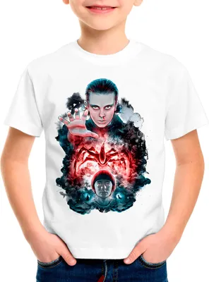 Produktbild von style3 Elfie T-Shirt für Kinder monster things eleven dämon