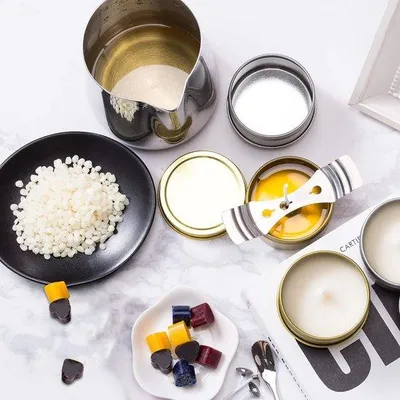 Produktbild von Famanu Kerzenmacher-Set - DIY Duftkerzen Geschenkset