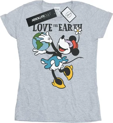 Produktbild von Disney - "Love The Earth" T-Shirt für Damen BI48707 (S) (Grau)