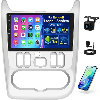 Productafbeelding van Android 13 Autoradio - 4+64G, 9 Inch, Bluetooth, FM RDS, GPS, WiFi, SWC