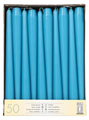 Produktbild von Papstar 81764, Rund, Türkis, 7 h, 50 Stück(e)