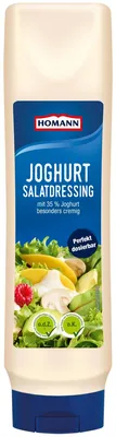 Zdjęcie produktu dla Homann sos jogurtowy łagodny kremowy z 35% jogurtu 875ml