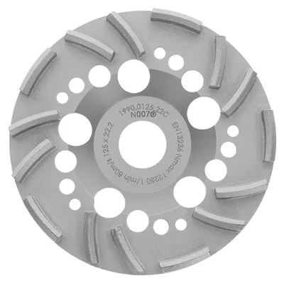 Marcrist HU850C 125 × 22,2 Universal Schleiftopf - Diamantschleiftopf – Ansicht 2