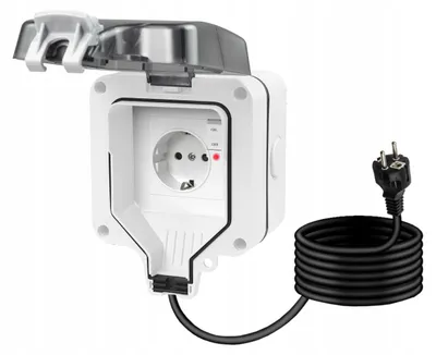 Image de Adelid GH Prise extérieure étanche IP66 avec interrupteur
