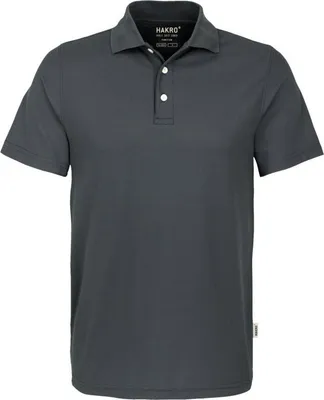 Produktbild von HAKRO Poloshirt Coolmax (Polyesterfasern) #806 Herren Gr. M anthrazit