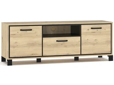 Obrázek produktu pro nabbi TV stolek Vinap TV-2D1DRWR - dub artisan / wenge tmavá