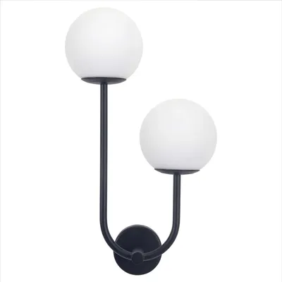 Image de Applique murale LEDS C4 Sfera - 15 W, noire