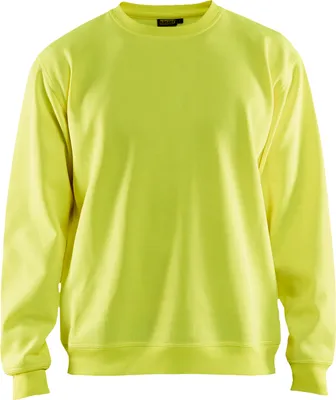 Produktbild von Blakläder® Sweatshirt HIgh Vis 3401 1074 in div. Farben, Farbe:high vis gelb, Größe:XS