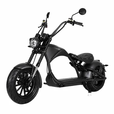 Produktbild von E-Chopper mit Straßenzulassung 2000W 60V 30AH 45km/h, Citycoco Elektroroller COC EEC