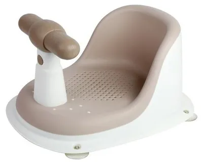 Image de Tryco Siège de bain pour bébé Sand - siège de bain ergonomique avec surface antidérapante