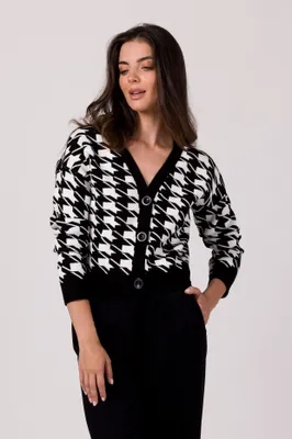 Produktbild von BeWear Strickjacke für Frauen Beauvau BK104 schwarz L/XL
